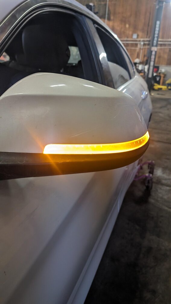 Thumbnail 3: 14-20 BMW 4 SERIES (F32) LEFT DOOR MIRROR PFOLD MEMORY AUTODIM CAMERA (WHITE)