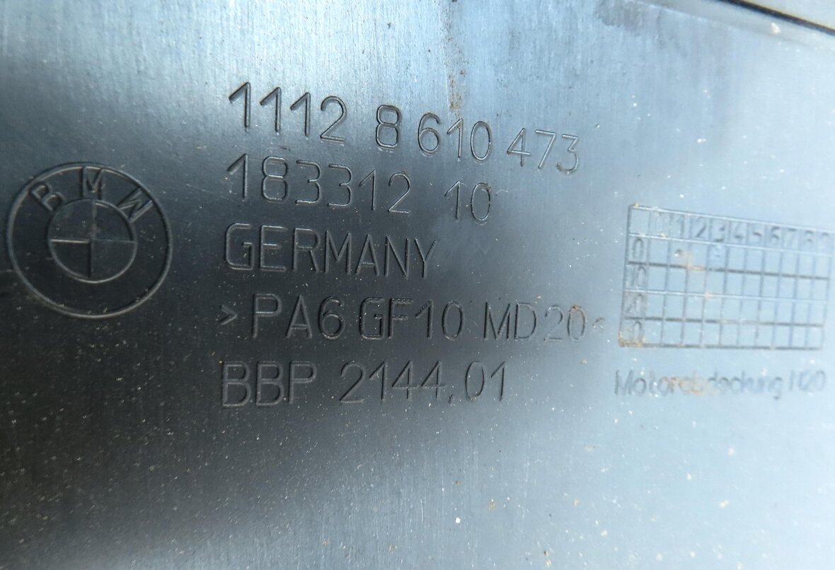 Thumbnail 8: 12-18 2 3 4 X3 X4 (F22 F30 F32 F25 F26) 2.0L TURBO N20 N26 PRIMARY ENGINE COVER