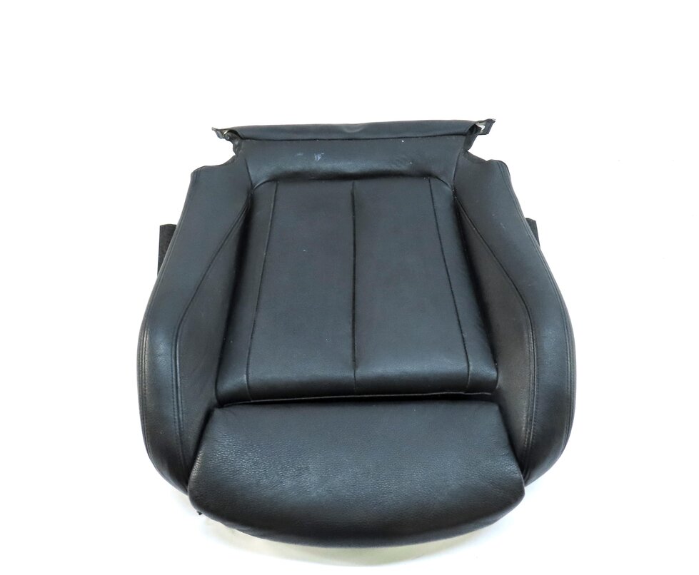 2016 BMW 428i GRAN COUPE F36 FRONT RIGHT LOWER HEATED SPORT SEAT CUSHION (BLACK)