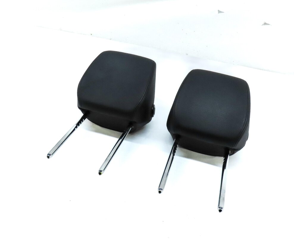 2013-2020 BMW 3 4 SERIES (F30 F32) FRONT LEFT & RIGHT SEAT HEADREST SET (BLACK)