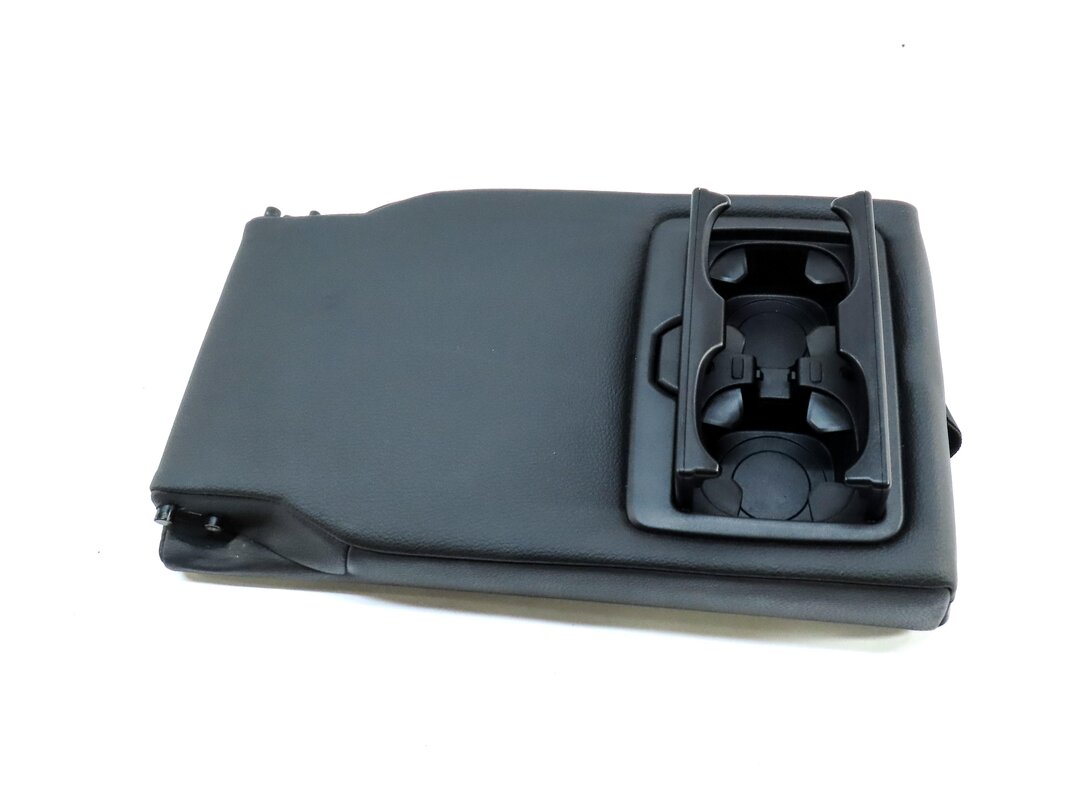 Thumbnail 7: 14-20 BMW 3 4 (F30 F32) REAR SEAT FOLD DOWN CUPHOLDER ARMREST (BLACK LEATHER)