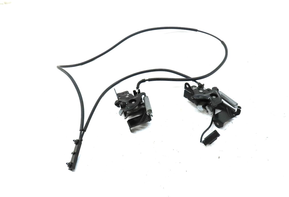 Thumbnail 2: 2016 BMW 428i GRAN COUPE (F36) FRONT HOOD LEFT & RIGHT LOCK LATCH SET 2 w/ CABLE