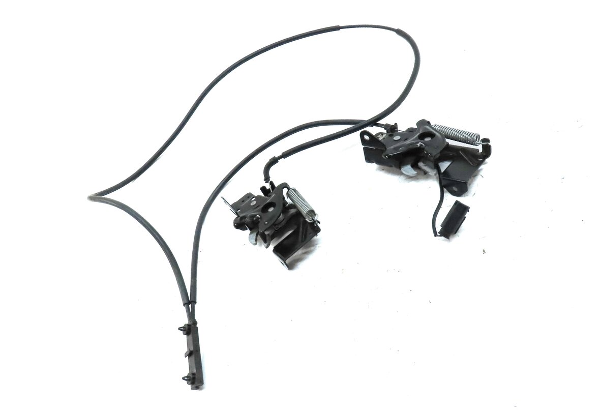 Thumbnail 3: 2016 BMW 428i GRAN COUPE (F36) FRONT HOOD LEFT & RIGHT LOCK LATCH SET 2 w/ CABLE