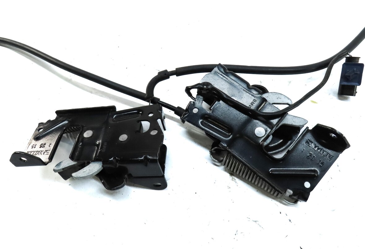 Thumbnail 5: 2016 BMW 428i GRAN COUPE (F36) FRONT HOOD LEFT & RIGHT LOCK LATCH SET 2 w/ CABLE
