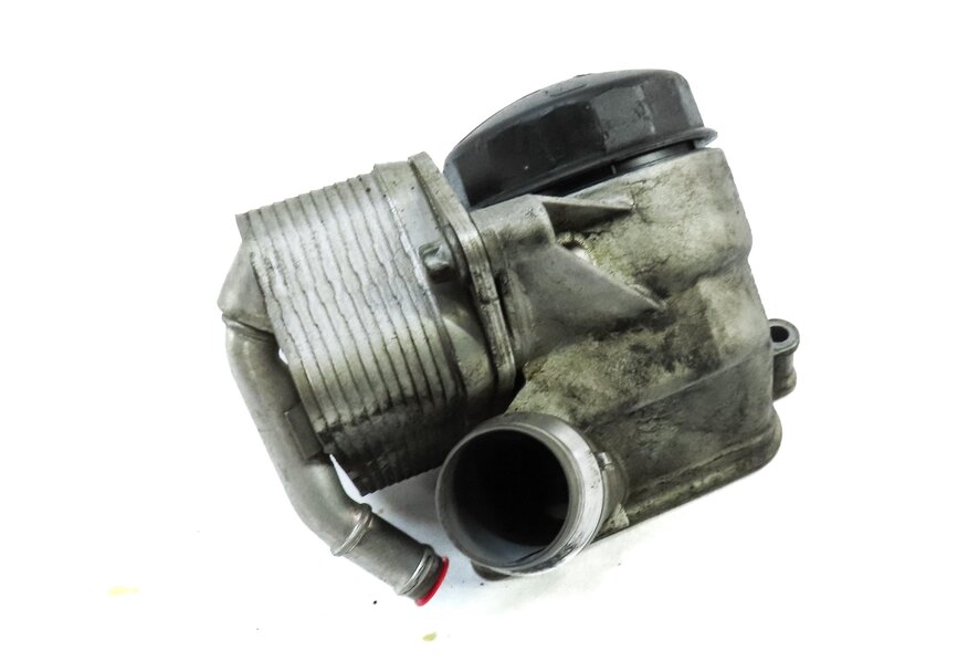 2016 BMW 428i GRAN COUPE (F36) 2.0L TURBO N26 ENGINE OIL FILTER HOUSING & COOLER