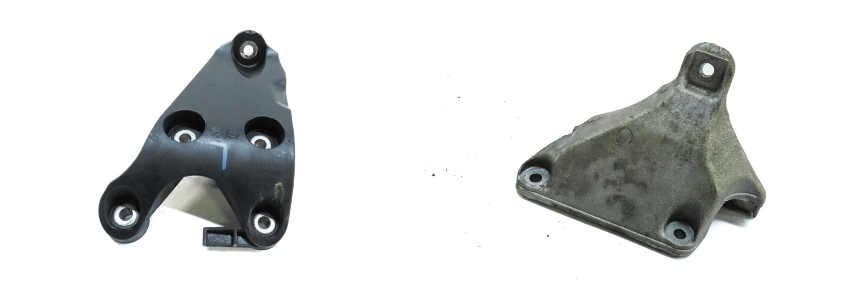2016 BMW 428i GRAN COUPE F36 2.0L TURBO N26 LEFT RIGHT ENGINE MOUNT BRACKET SET2