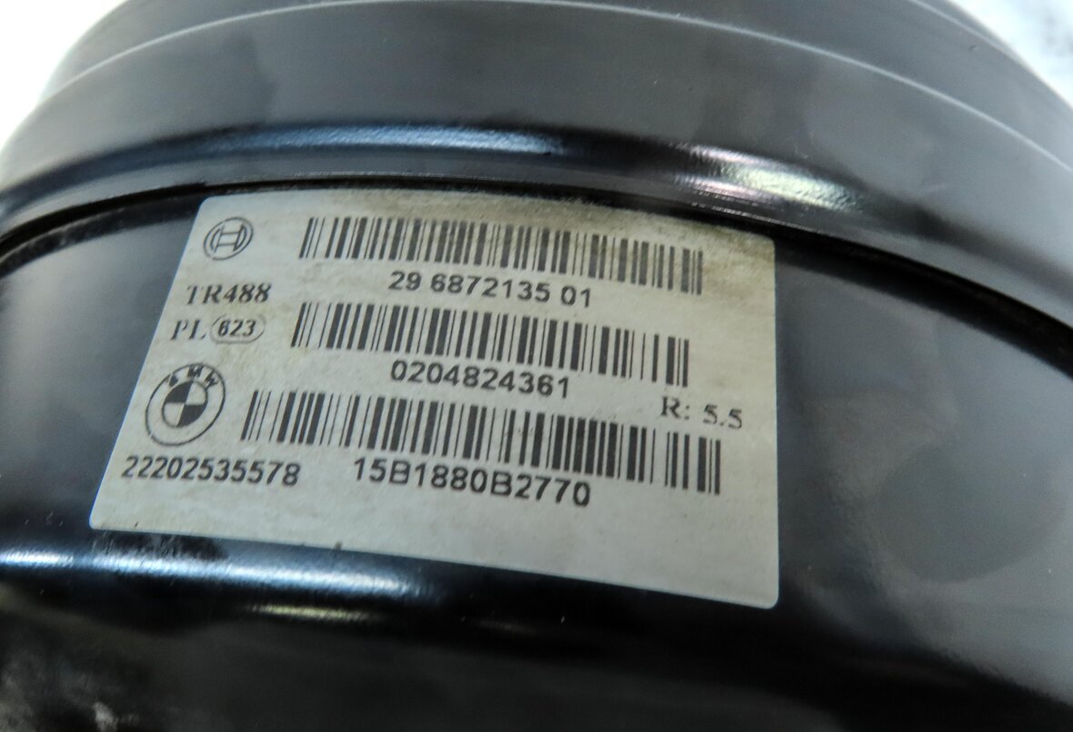 Thumbnail 6: 16-20 2 3 4 F22 F30 F32 POWER BRAKE BOOSTER w/ MASTER CYLINDER (w/o SPORT BRAKE)