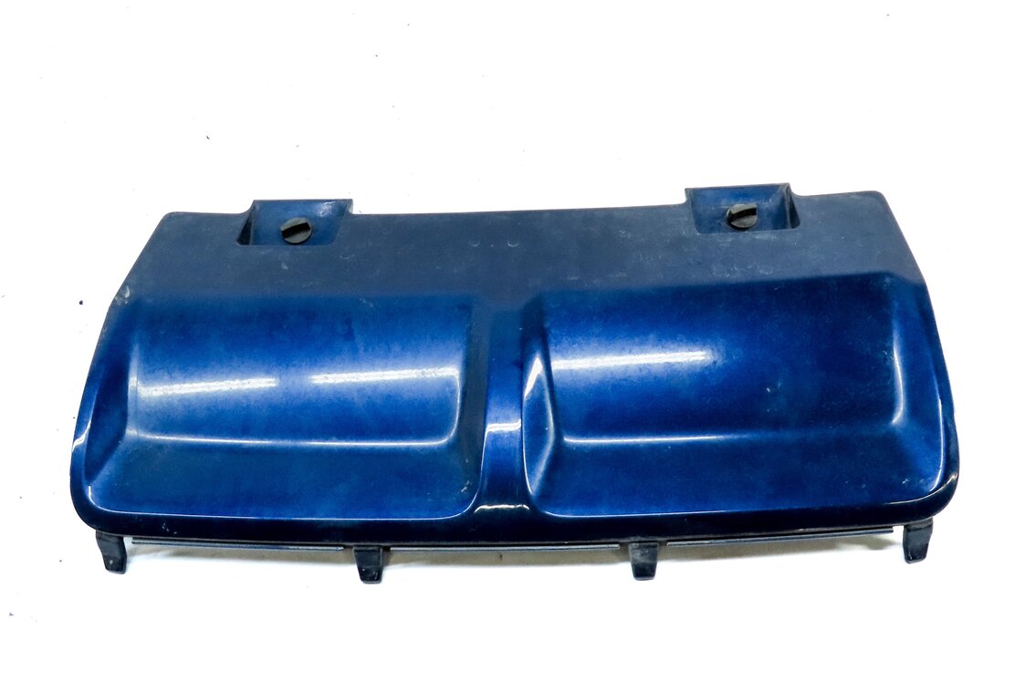 Thumbnail 2: 2014 AUDI Q5 (B8 8R) REAR BUMPER TOW HITCH COVER TRIM PANEL (SCUBA BLUE)