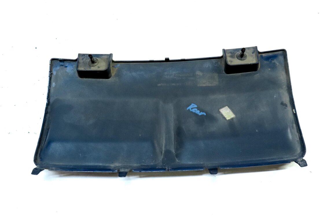 Thumbnail 5: 2014 AUDI Q5 (B8 8R) REAR BUMPER TOW HITCH COVER TRIM PANEL (SCUBA BLUE)