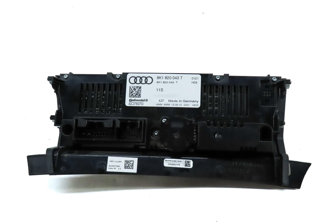 Thumbnail 5: 13-17 AUDI A4 S4 A5 S5 RS5 Q5 SQ5 B8 8K 8T FRONT HEATER A/C TEMPERATURE CONTROL