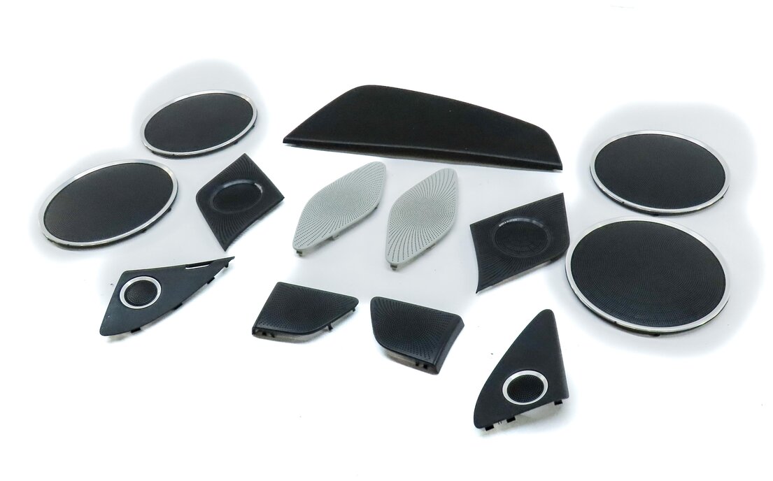 2014 AUDI Q5 (B8 8R) FRONT REAR LEFT RIGHT BANG & OLUFSEN SPEAKER COVER SET 13