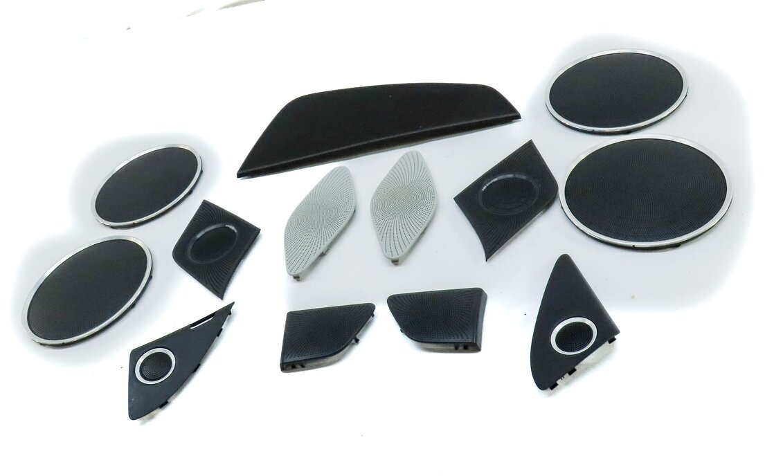 Thumbnail 2: 2014 AUDI Q5 (B8 8R) FRONT REAR LEFT RIGHT BANG & OLUFSEN SPEAKER COVER SET 13