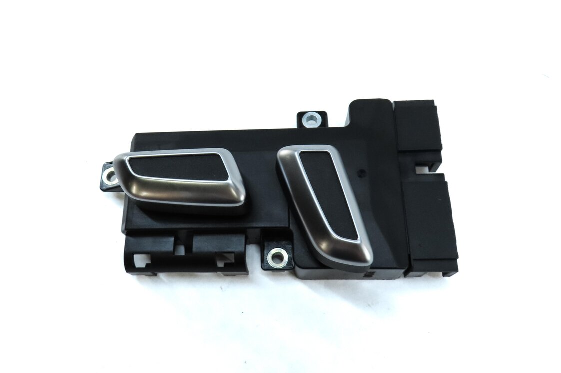 Thumbnail 7: 2014 AUDI Q5 (B8 8R) FRONT RIGHT PASSENGER SEAT ADJUST SWITCH w/ LUMBAR (BLACK)