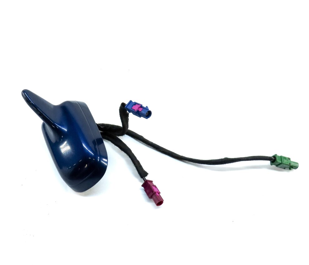 Thumbnail 2: 08-17 AUDI A3 Q5 SQ5 R8 B8 8R 8V AM/FM RADIO ROOF SHARK FIN ANTENNA (BLUE)