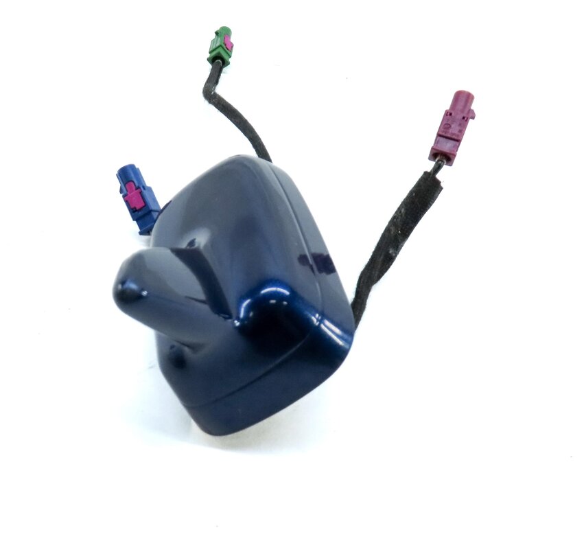 Thumbnail 5: 08-17 AUDI A3 Q5 SQ5 R8 B8 8R 8V AM/FM RADIO ROOF SHARK FIN ANTENNA (BLUE)