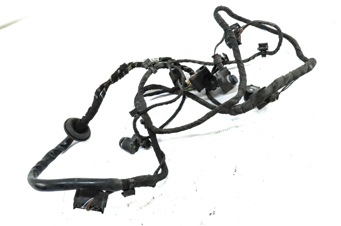 Thumbnail 3: 2014 AUDI Q5 (B8 8R) REAR PARK ASSIST PDC SENSOR SET4 (SCUBA BLUE) w/ HARNESS