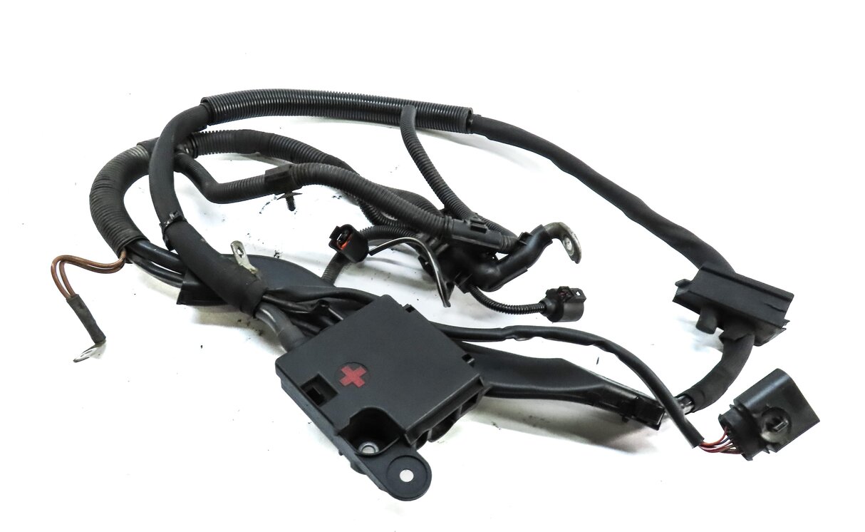 2014 AUDI Q5 B8 8R 3.0L TURBO DIESEL ENGINE CPNB ALTERNATOR STARTER WIRE HARNESS