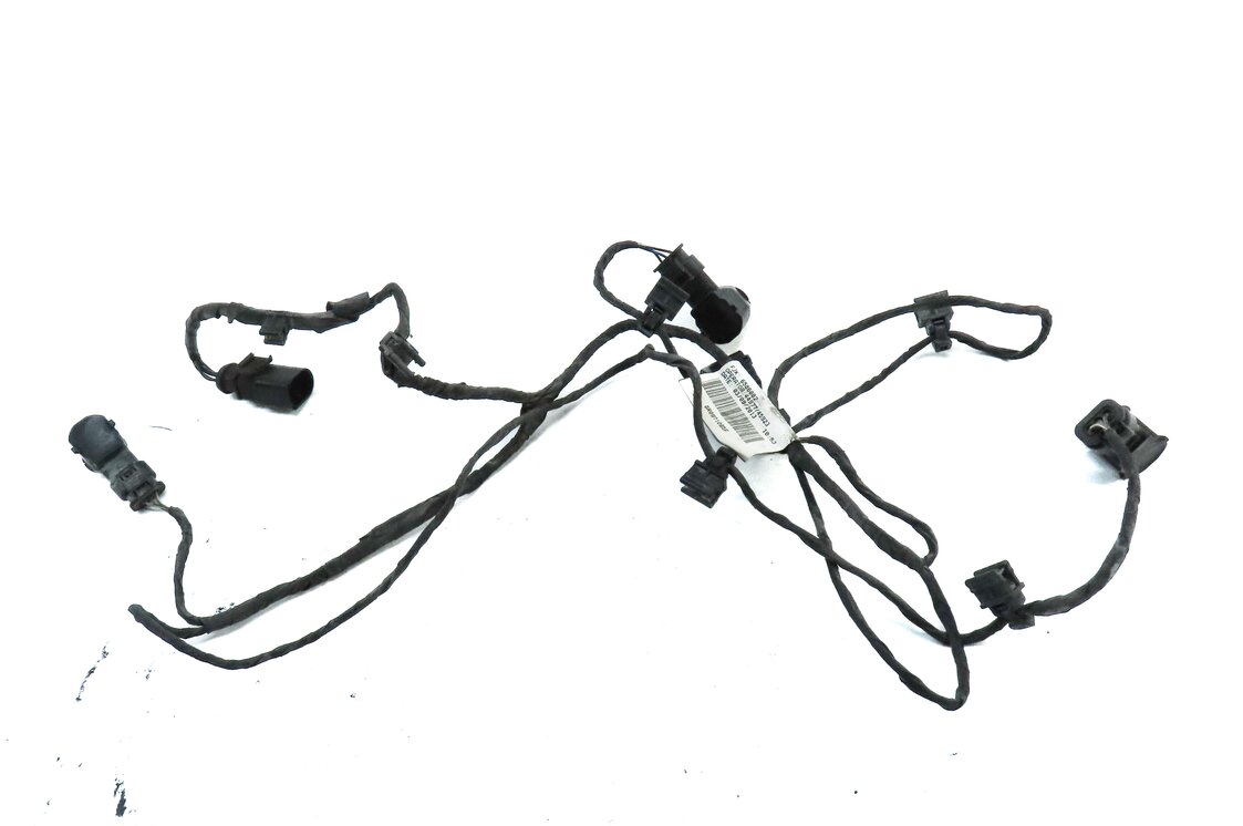 Thumbnail 2: 2014 AUDI Q5 (B8 8R) FRONT PARK ASSIST PDC SENSOR SET4 (SCUBA BLUE) w/ HARNESS