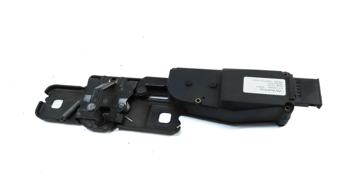 Thumbnail 4: 2014 AUDI Q5 (B8 8R) REAR TRUNK LOCK LATCH ACTUATOR w/ STRIKE PLATE 4F9827383
