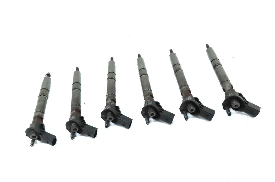 Thumbnail 3: 2014-2016 AUDI A6 A7 Q5 (B8 8R C7 4G8) 3.0L 3.0T TURBO DIESEL FUEL INJECTOR SET6