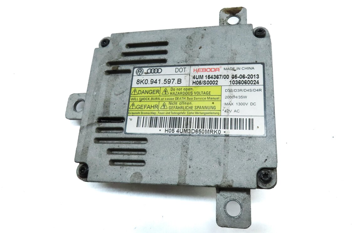 Thumbnail 4: 2014 AUDI Q5 (B8 8R) XENON HID HEADLIGHT HEAD LIGHT LAMP BALLAST MODULE