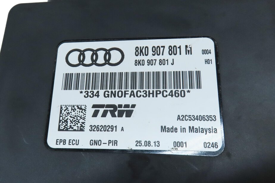 Thumbnail 4: 2013-2017 AUDI A4 S4 A5 S5 RS5 Q5 SQ5 ALLROAD (B8 8K 8T 8R) PARKING BRAKE MODULE