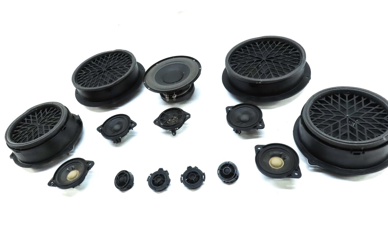 2014 AUDI Q5 (B8 8R) FRONT REAR LEFT RIGHT BANG & OLUFSEN SPEAKER SET 14