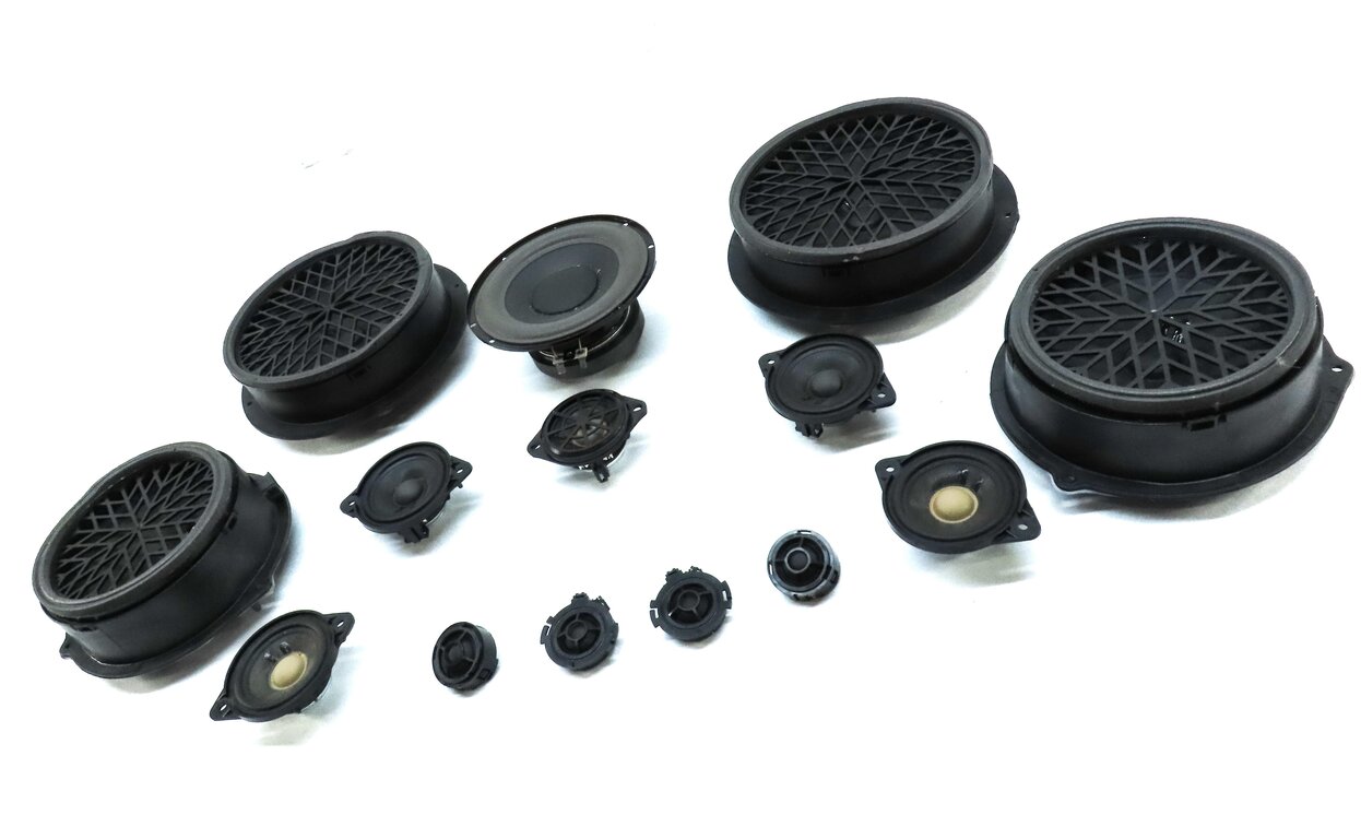 Thumbnail 2: 2014 AUDI Q5 (B8 8R) FRONT REAR LEFT RIGHT BANG & OLUFSEN SPEAKER SET 14