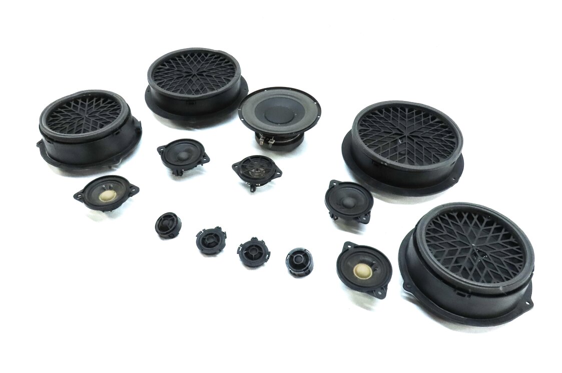 Thumbnail 3: 2014 AUDI Q5 (B8 8R) FRONT REAR LEFT RIGHT BANG & OLUFSEN SPEAKER SET 14