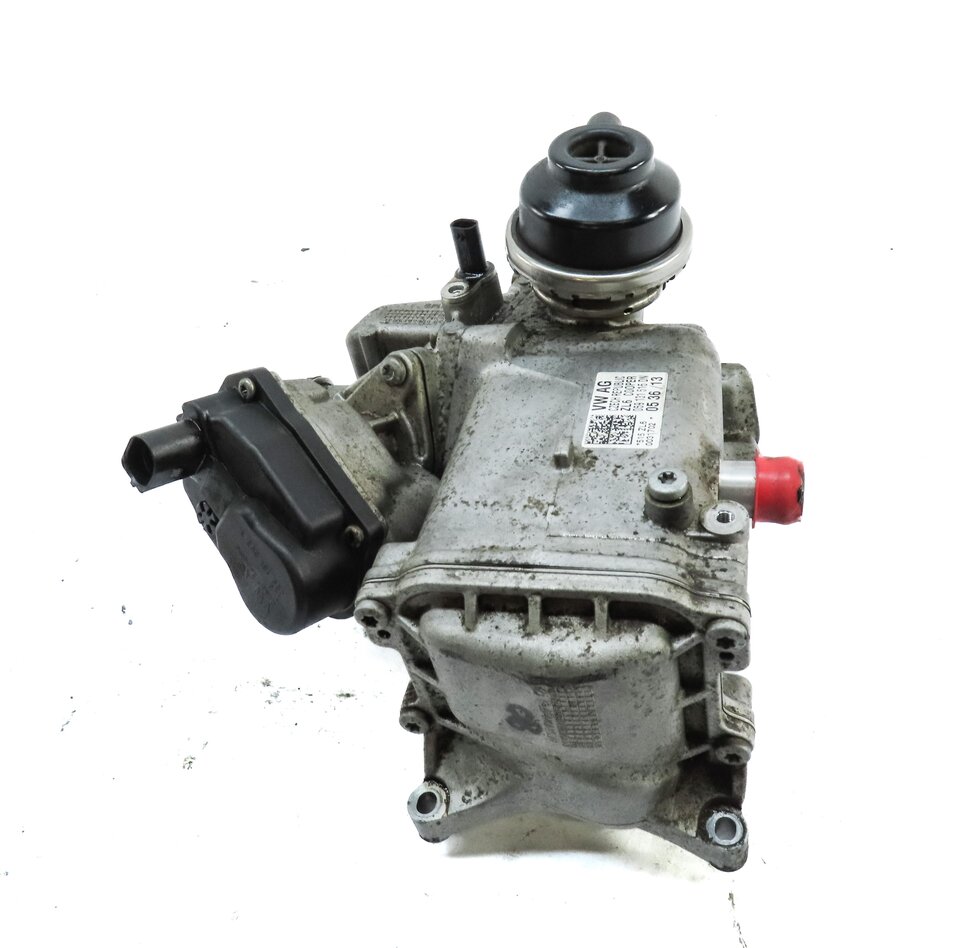 Thumbnail 4: 2014 AUDI Q5 (B8 8R) 3.0L TURBO DIESEL ENGINE (CPNB) EGR COOLER w/ ACTUATOR