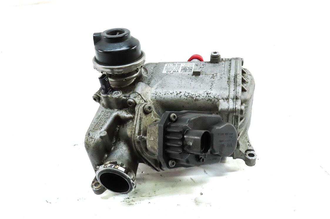 Thumbnail 5: 2014 AUDI Q5 (B8 8R) 3.0L TURBO DIESEL ENGINE (CPNB) EGR COOLER w/ ACTUATOR