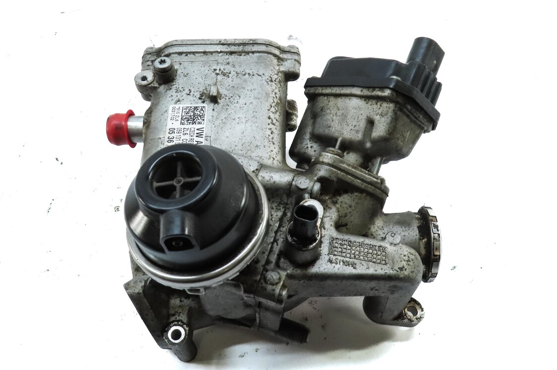 Thumbnail 6: 2014 AUDI Q5 (B8 8R) 3.0L TURBO DIESEL ENGINE (CPNB) EGR COOLER w/ ACTUATOR