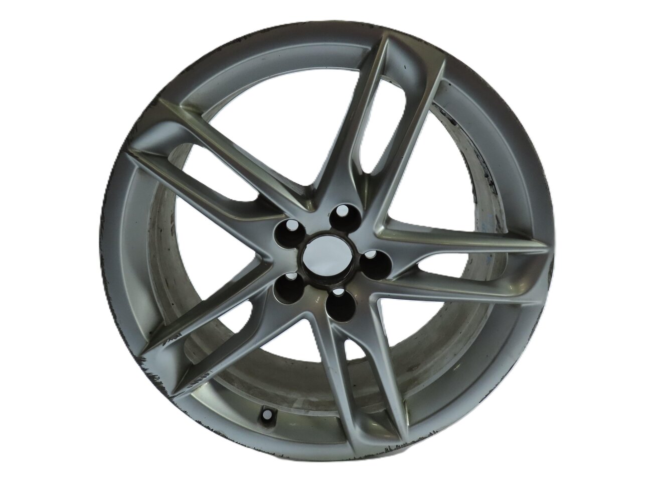 13-17 AUDI Q5 (B8 8R) 19x8 ALUMINUM ALLOY 10 SPOKE 5 TWIN SPLIT SPOKE WHEEL RIM