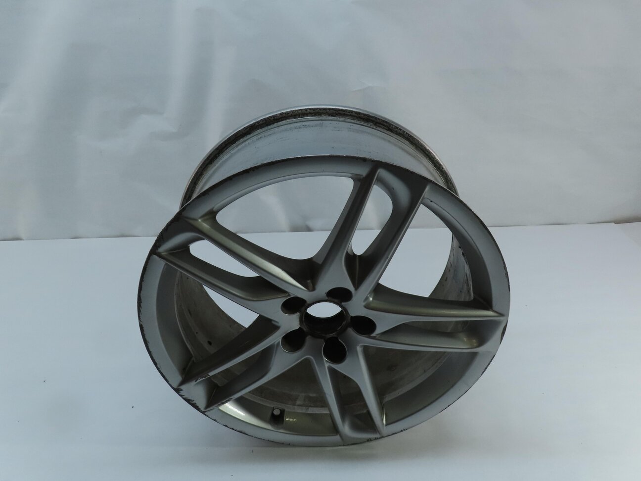 Thumbnail 2: 13-17 AUDI Q5 (B8 8R) 19x8 ALUMINUM ALLOY 10 SPOKE 5 TWIN SPLIT SPOKE WHEEL RIM