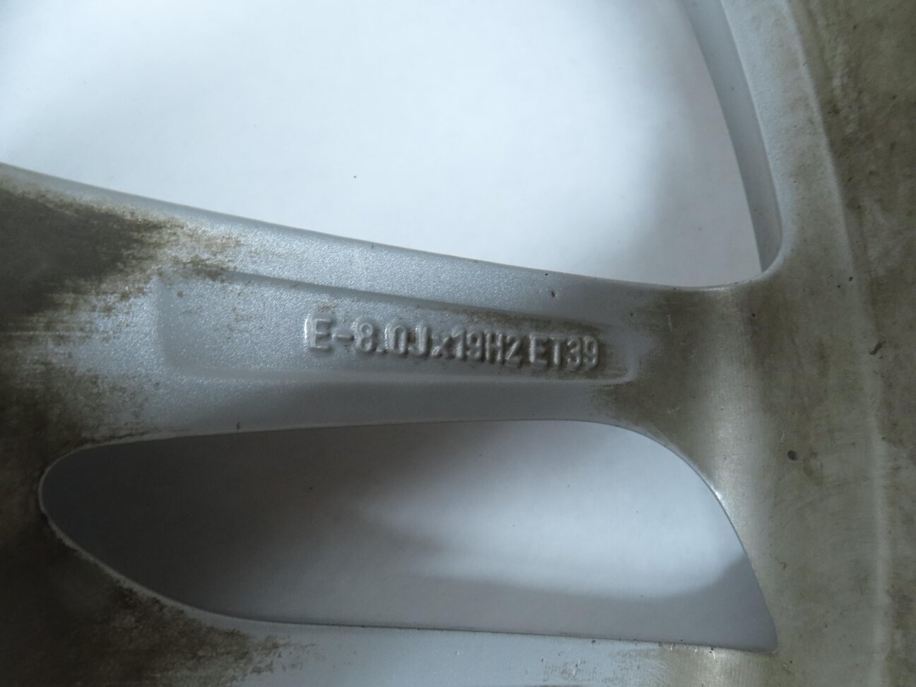Thumbnail 5: 13-17 AUDI Q5 (B8 8R) 19x8 ALUMINUM ALLOY 10 SPOKE 5 TWIN SPLIT SPOKE WHEEL RIM