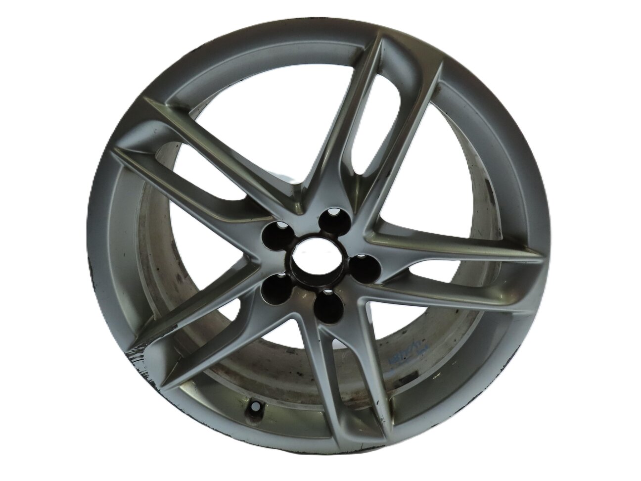 13-17 AUDI Q5 (B8 8R) 19x8 ALUMINUM ALLOY 10 SPOKE 5 TWIN SPLIT SPOKE WHEEL RIM
