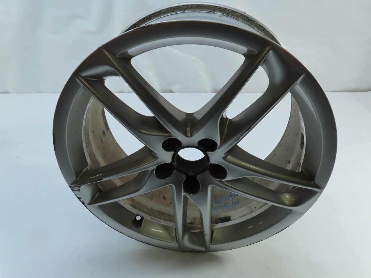 Thumbnail 2: 13-17 AUDI Q5 (B8 8R) 19x8 ALUMINUM ALLOY 10 SPOKE 5 TWIN SPLIT SPOKE WHEEL RIM