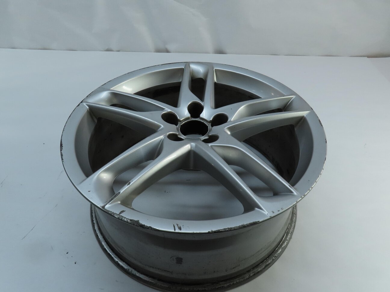 Thumbnail 3: 13-17 AUDI Q5 (B8 8R) 19x8 ALUMINUM ALLOY 10 SPOKE 5 TWIN SPLIT SPOKE WHEEL RIM