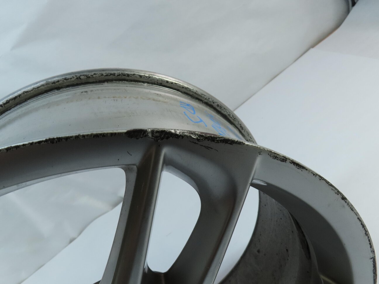 Thumbnail 9: 13-17 AUDI Q5 (B8 8R) 19x8 ALUMINUM ALLOY 10 SPOKE 5 TWIN SPLIT SPOKE WHEEL RIM