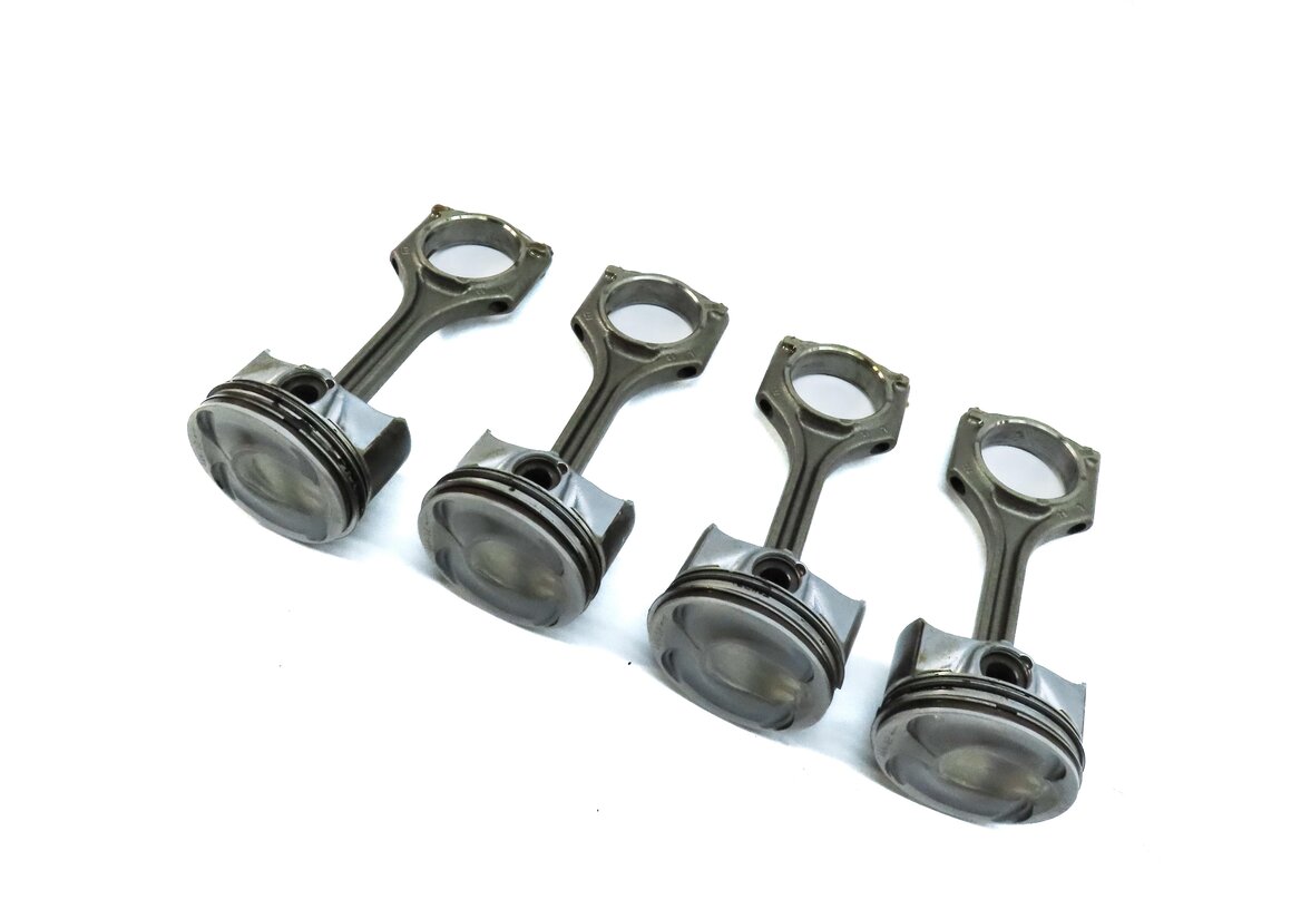 2013 LAND RANGE ROVER EVOQUE L538 2.0L TURBO ENGINE PISTON & CONNECTING ROD SET4