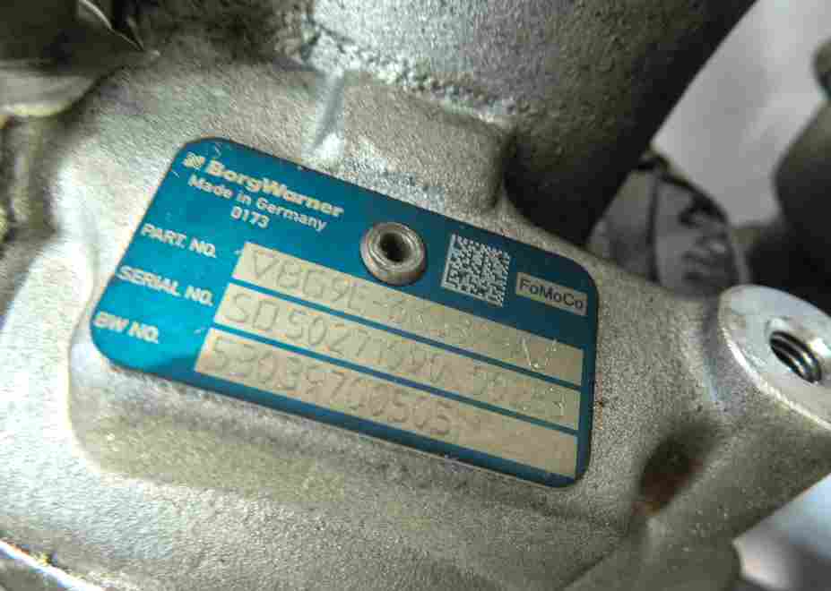 Thumbnail 8: 12-15 LAND ROVER LR2 / RANGE ROVER EVOQUE (L538) 2.0L TURBO ENGINE TURBOCHARGER