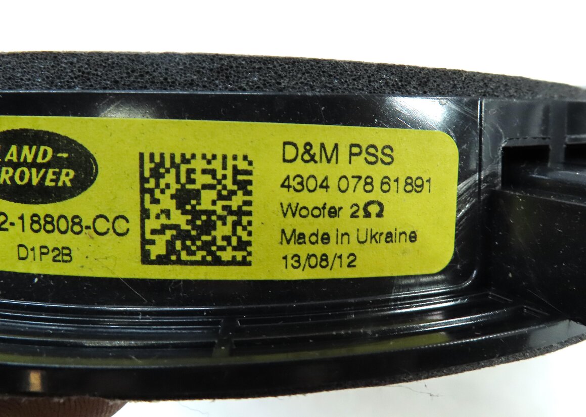 Thumbnail 5: 2013 LAND RANGE ROVER EVOQUE (L538) FRONT REAR LEFT RIGHT RADIO SPEAKER SET 13