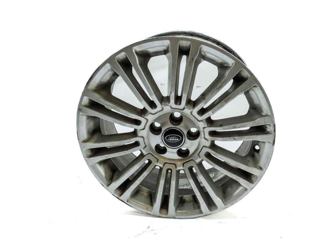 Thumbnail 3: 13-14 RANGE ROVER EVOQUE (L538) 19x8 20 SPOKE 10 TWIN SILVER SPARKLE WHEEL RIM