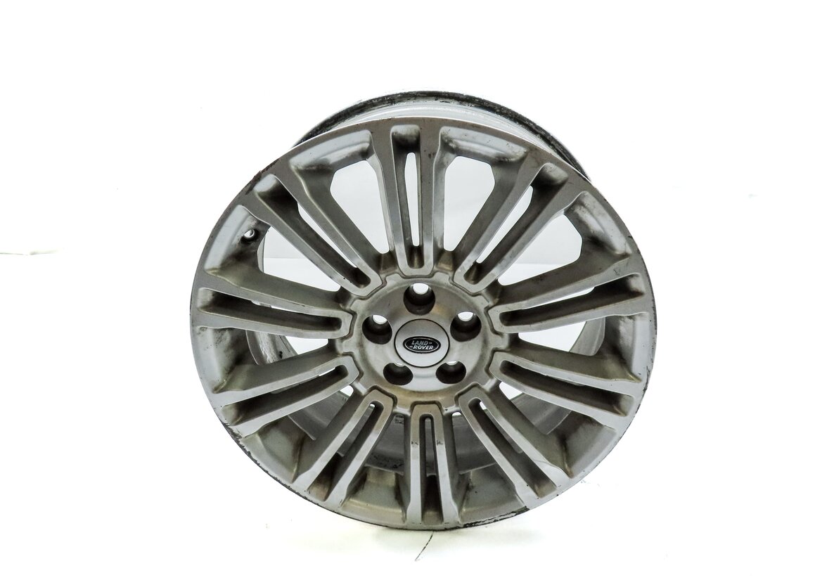 Thumbnail 2: 13-14 RANGE ROVER EVOQUE (L538) 19x8 20 SPOKE 10 TWIN SILVER SPARKLE WHEEL RIM