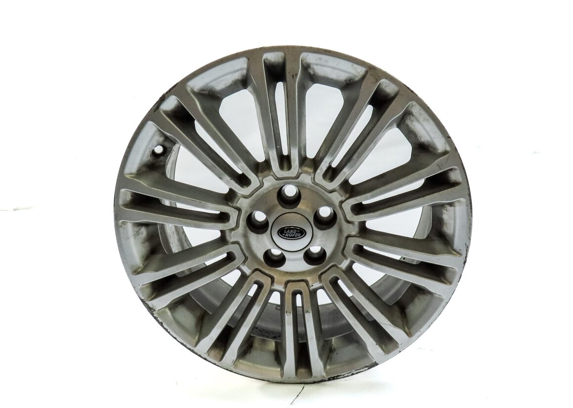Thumbnail 3: 13-14 RANGE ROVER EVOQUE (L538) 19x8 20 SPOKE 10 TWIN SILVER SPARKLE WHEEL RIM