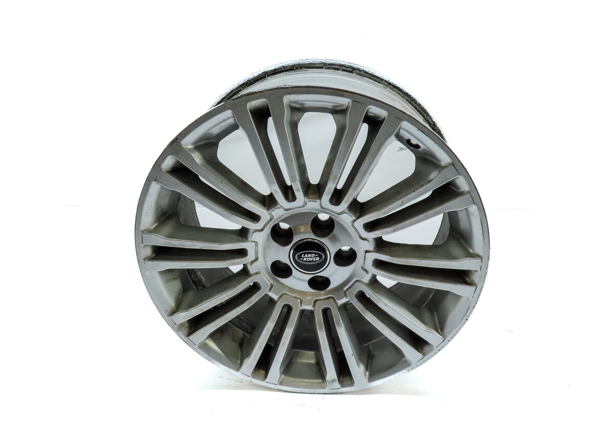 Thumbnail 2: 13-14 RANGE ROVER EVOQUE (L538) 19x8 20 SPOKE 10 TWIN SILVER SPARKLE WHEEL RIM
