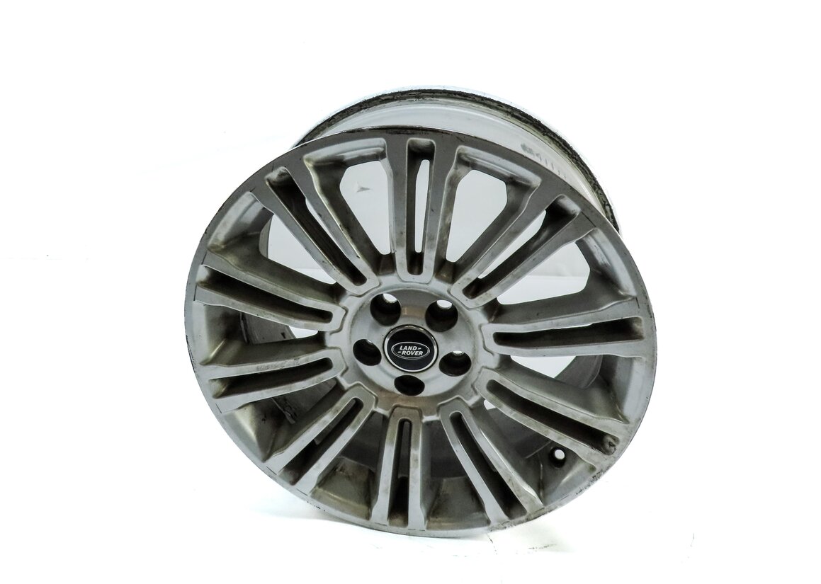 Thumbnail 2: 13-14 RANGE ROVER EVOQUE (L538) 19x8 20 SPOKE 10 TWIN SILVER SPARKLE WHEEL RIM