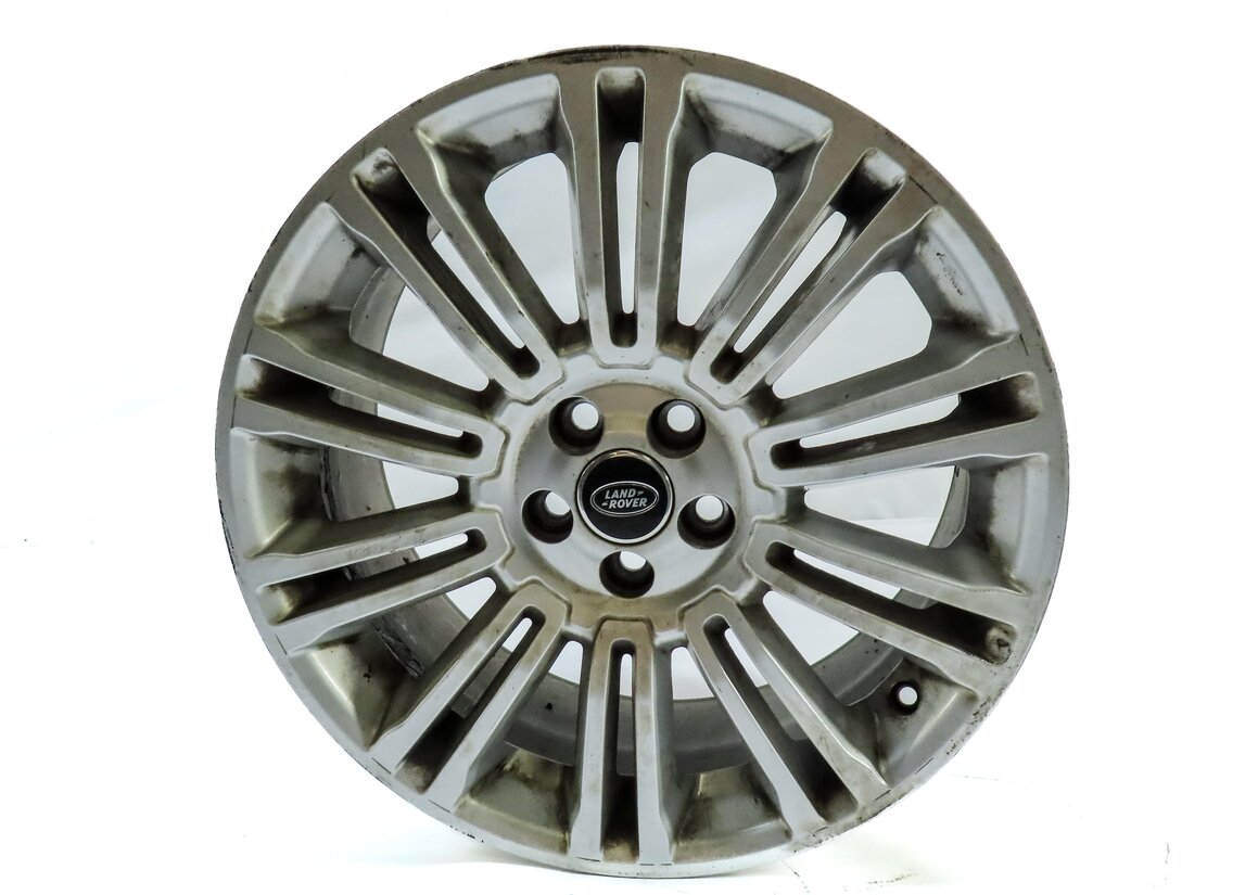 Thumbnail 4: 13-14 RANGE ROVER EVOQUE (L538) 19x8 20 SPOKE 10 TWIN SILVER SPARKLE WHEEL RIM