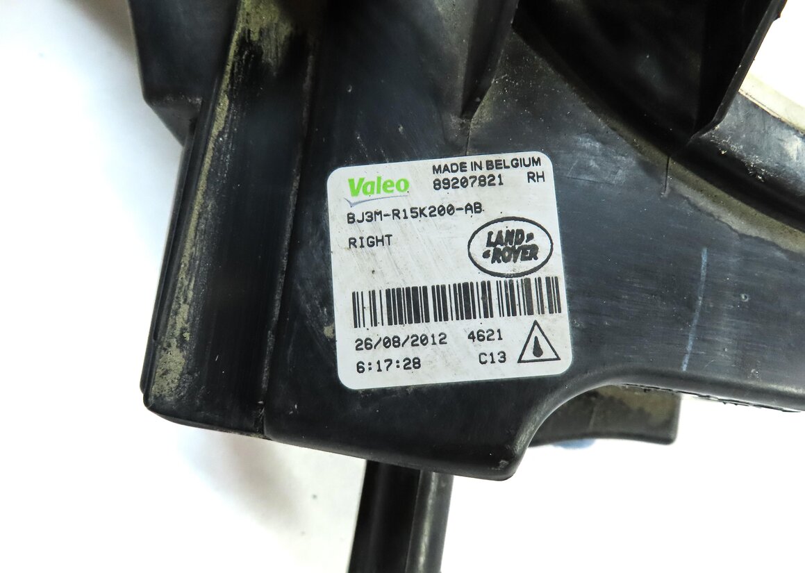 Thumbnail 5: 2012-2015 RANGE ROVER EVOQUE (L538) RIGHT PASSENGER DRL LED FOGLIGHT LIGHT LAMP