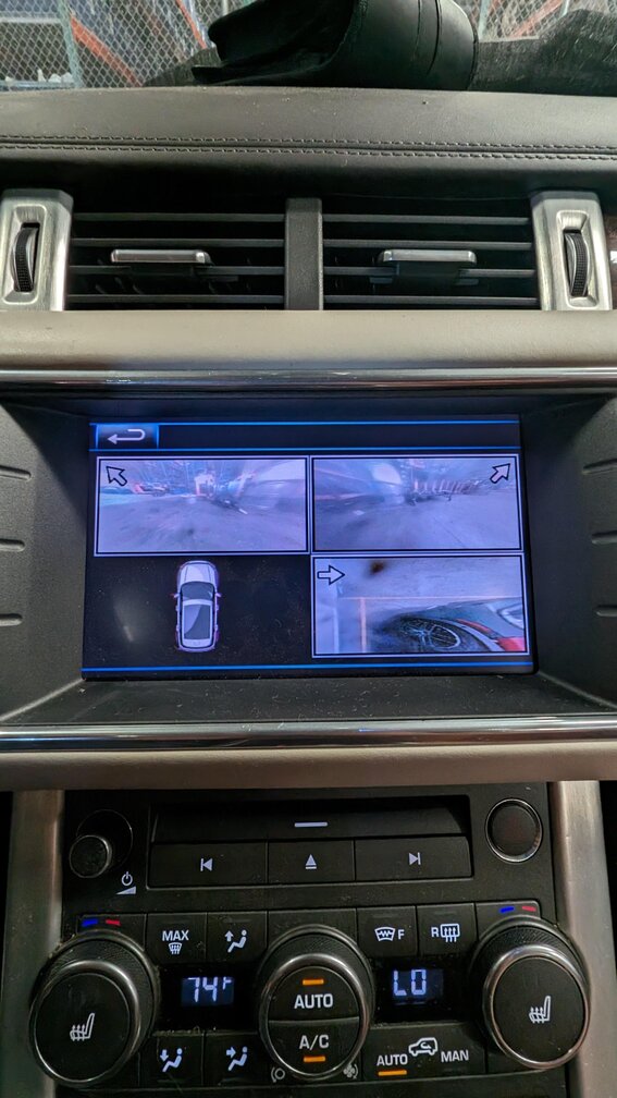 Thumbnail 3: 12-13 RANGE ROVER EVOQUE LEFT DOOR MIRROR P-FOLD HEATED MEMORY CAMERA (WHITE)